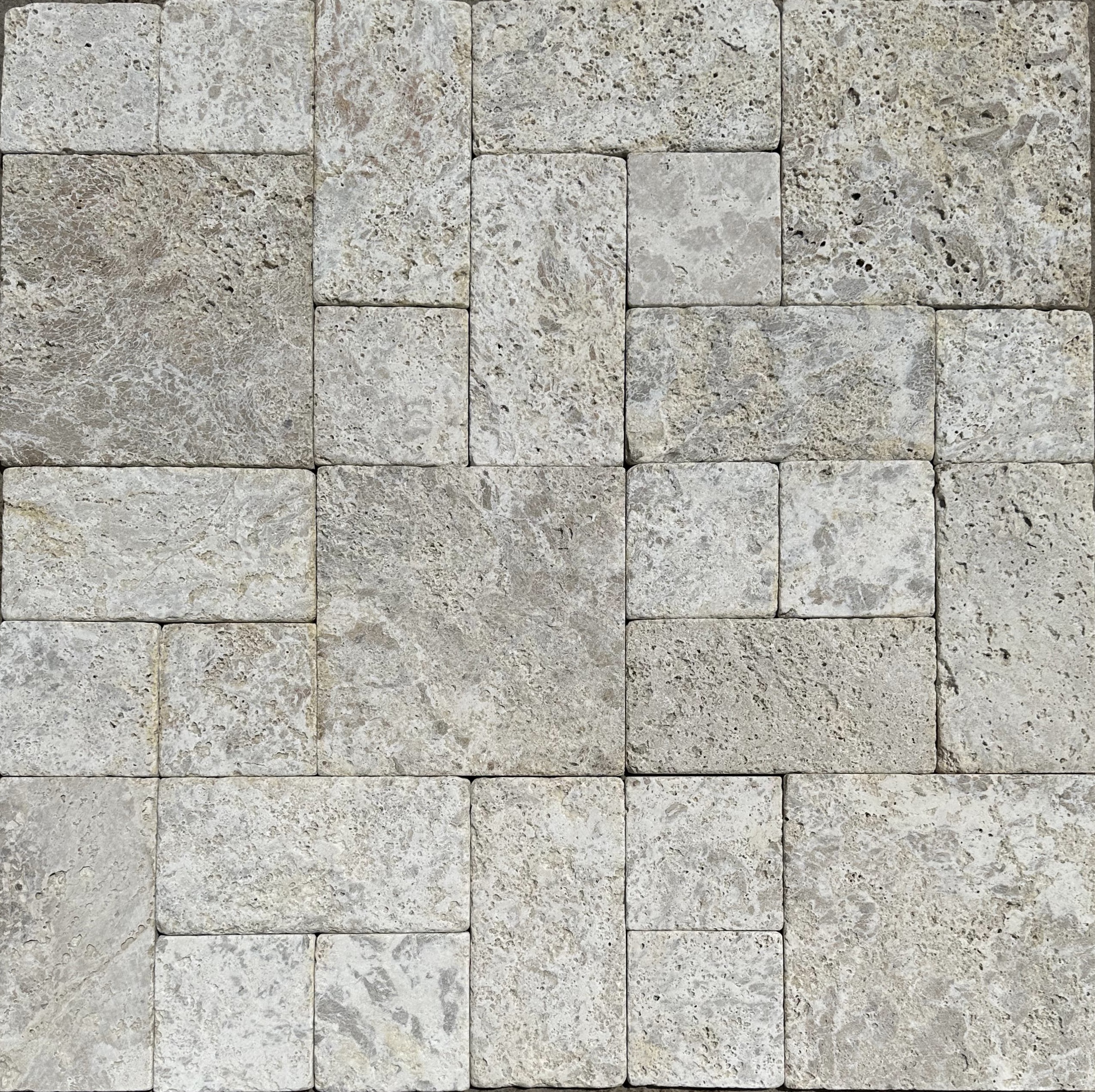 Travertine finish